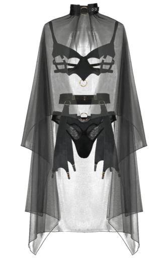 Fierce Bat Woman Outfit
